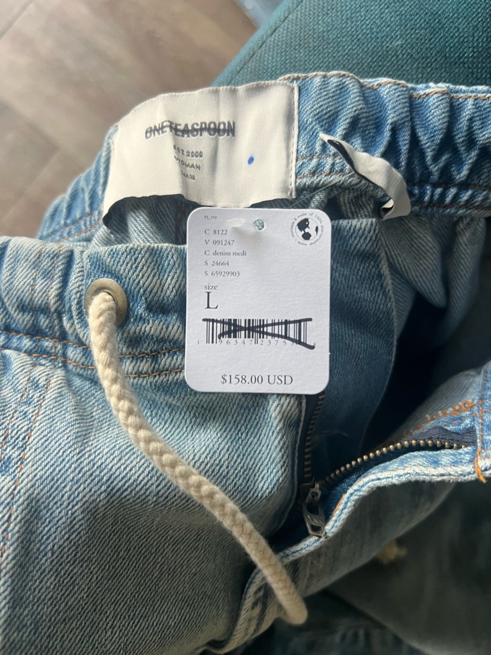Free People one teaspoon Light Blue Boyfriend Jeans